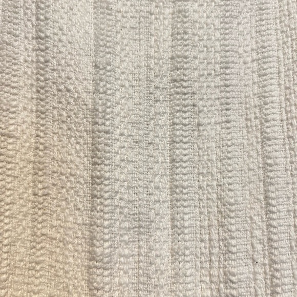 Theory Classic Flare in Off-White Cailen Tweed Sleeveless Dress Size 6 - Picture 7 of 11